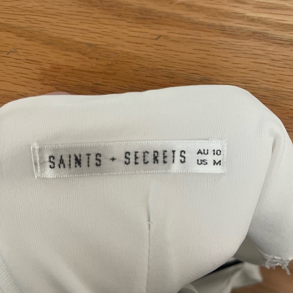 Hello Molly White Ruffle Dress - Picture 5 of 5